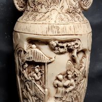 VASO AVORIOLINA Vintage Cina XXsec a balaustro