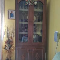 Soggiorno colore noce