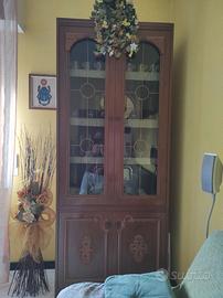 Soggiorno colore noce