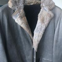 Cappotto uomo finta pelle marrone M. No brand.