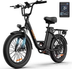 nuova bici elettrica in scatola 📦