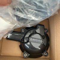 Cover motore e frizione carbon look + viteria