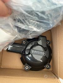 Cover motore e frizione carbon look + viteria