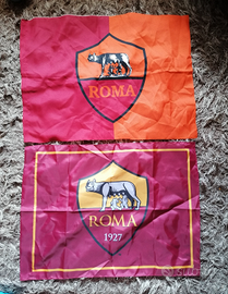 AS ROMA foulard sciarpa bandiera calcio