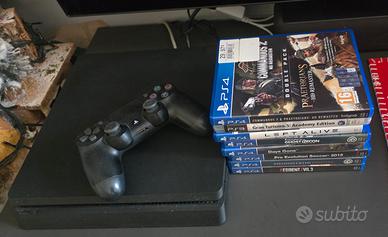 PlayStation4 slim con controller piu 12 giochi