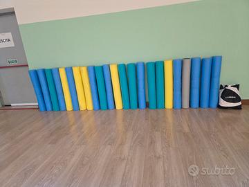 Foam roller pilates