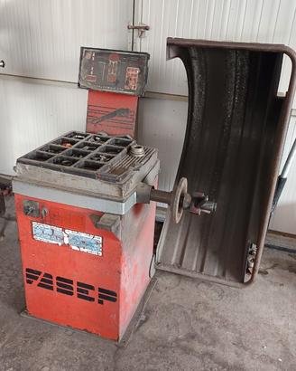 Equilibratrice ruote auto autocarro Fasep