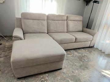 Divano Dondi 3 posti con chaise longue
