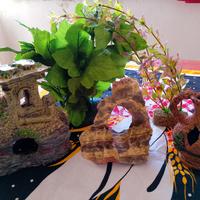 Decorazioni acquario accessori 