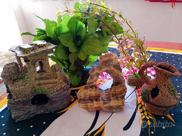 Decorazioni acquario accessori 