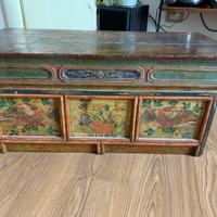 Tavolino Tibetano antico/ tipo altare portatile