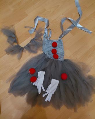 Costume Pennywise clown horror completo 