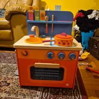 cucina giocattolo in legno marca SEVI