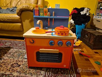cucina giocattolo in legno marca SEVI