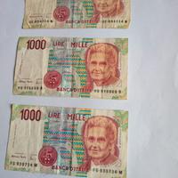 1000 Lire Maria Montessori