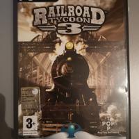 Railroad Tycoon 3 Gioco Magnate Treni PC CD-Rom