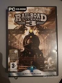 Railroad Tycoon 3 Gioco Magnate Treni PC CD-Rom
