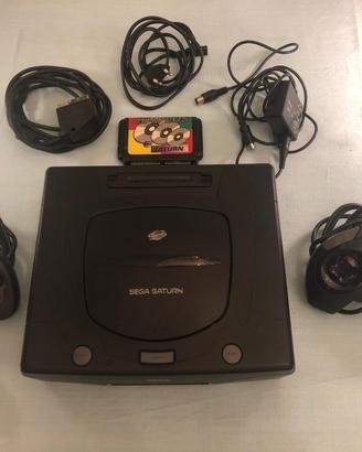 Console SEAGA SATURN completa + 7 giochi