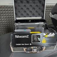 laser dj colore rosso 