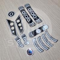 Adesivi Kit Atala Hop bici cross vintage