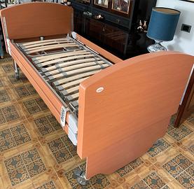 Letto motorizzato con materasso antidecubito