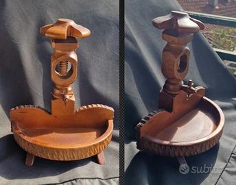 oggetti vari in legno fatti a mano e non,si sped.