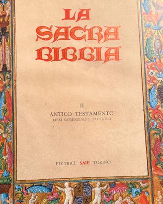 Sacra bibbia saie torino