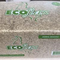 Lettiera in paglia di lino depolverizzata