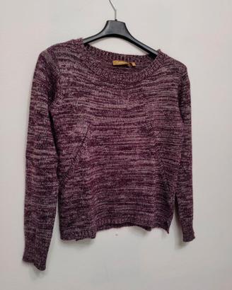 Maglione filato con angora