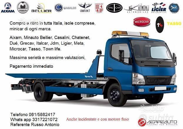 Subito - AERREAUTO SRL - MICROCAR ritiro minicar in tutta italia -  Accessori Auto In vendita a Roma