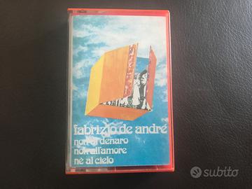 Musicassetta De Andrè - Non al denaro…