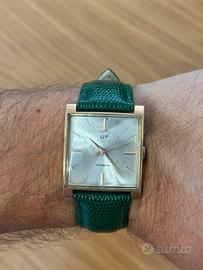 Orologio LIP vintage anni '70 placcato oro