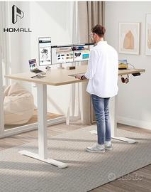 Scrivania elettrica regolabile 140x70 Homall