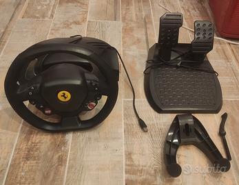 Volante e pedali Thrustmaster T80 Ferrari Ed. PS4