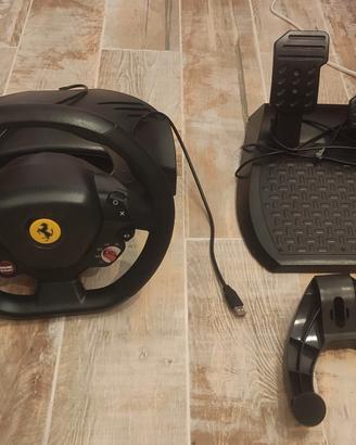 Volante e pedali Thrustmaster T80 Ferrari Ed. PS4
