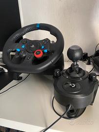 Logitech G29+cambio manuale