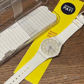 Swatch CHIC PAY! Blanco Oro Nuovo
