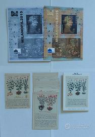 Fogli erinnofili in blocco 1991 e 2015