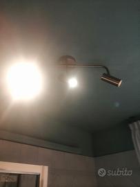 Lampadario a Soffitto per Bagno. 3 luci orientabil
