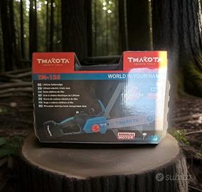 motosega 12 pollici a olio makota doppia batteria