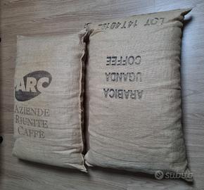 cuscini sacchi caffè