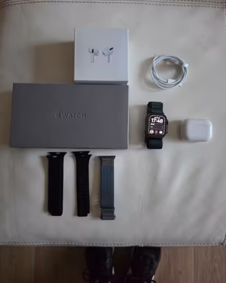 Apple watch ultra 2 e airpods pro