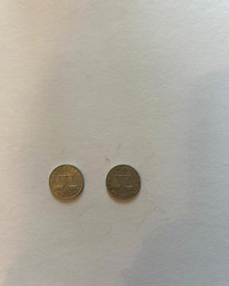 Una lira cornucopia alluminio