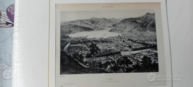 stampa antica di  Como rarissima 