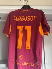 Maglietta Roma Ferguson autografata