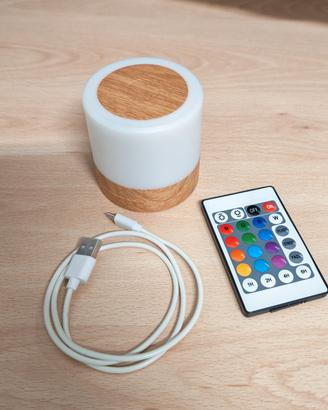 Lampada led multicolori.