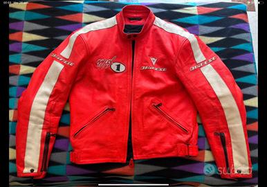 Dainese Max Biaggi giacca pelle tg 52 (L/XL)