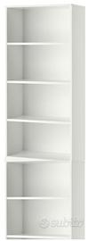 librerie bianche 6 pezzi  L 60X H 190 CM con porte