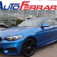 Bmw 218 M SPORT LED 18" VETRI SCURI NAVY PARK CON