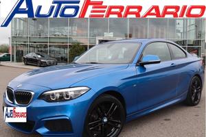 Bmw 218 M SPORT LED 18" VETRI SCURI NAVY PARK CON